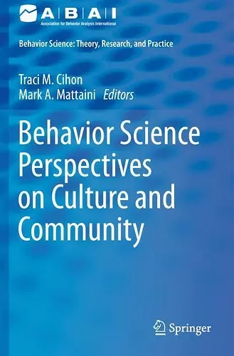 Behavior Science Perspectives on Culture and Community cover