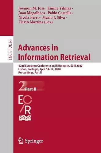 Advances in Information Retrieval cover