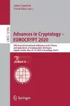 Advances in Cryptology – EUROCRYPT 2020 cover