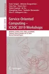 Service-Oriented Computing – ICSOC 2019 Workshops cover