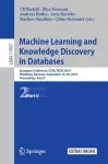 Machine Learning and Knowledge Discovery in Databases cover