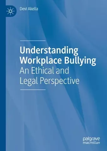 Understanding Workplace Bullying cover