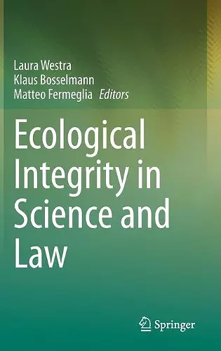 Ecological Integrity in Science and Law cover