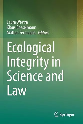 Ecological Integrity in Science and Law cover