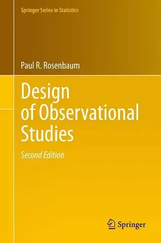 Design of Observational Studies cover