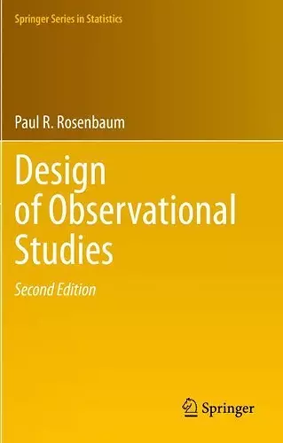 Design of Observational Studies cover
