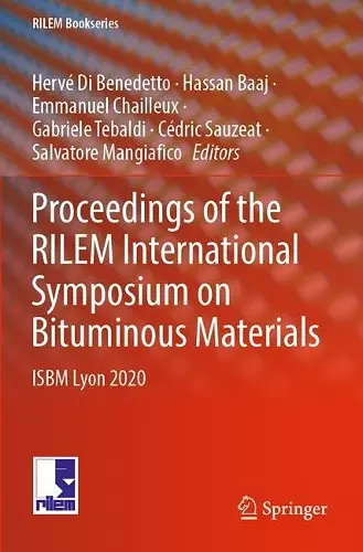 Proceedings of the RILEM International Symposium on Bituminous Materials cover