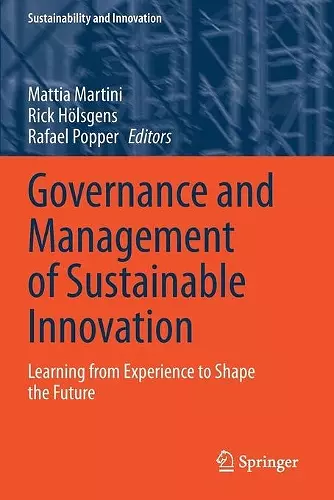 Governance and Management of Sustainable Innovation cover