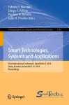 Smart Technologies, Systems and Applications cover