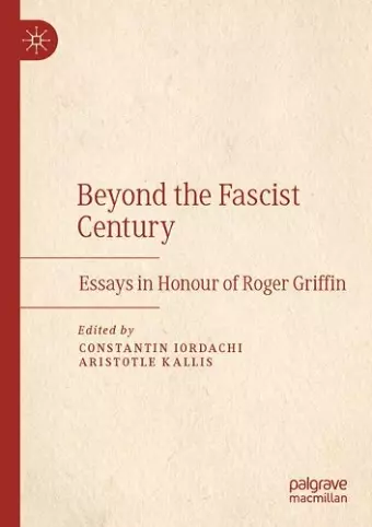 Beyond the Fascist Century cover