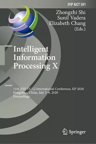 Intelligent Information Processing X cover