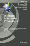 Intelligent Information Processing X cover