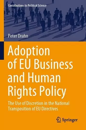 Adoption of EU Business and Human Rights Policy cover