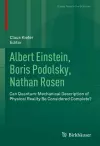 Albert Einstein, Boris Podolsky, Nathan Rosen cover