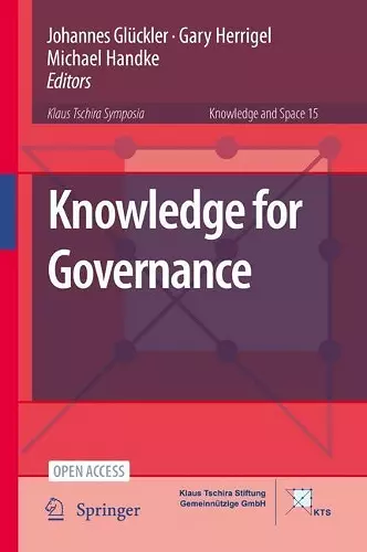 Knowledge for Governance cover