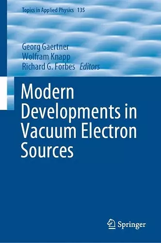 Modern Developments in Vacuum Electron Sources cover