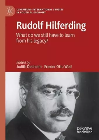 Rudolf Hilferding cover