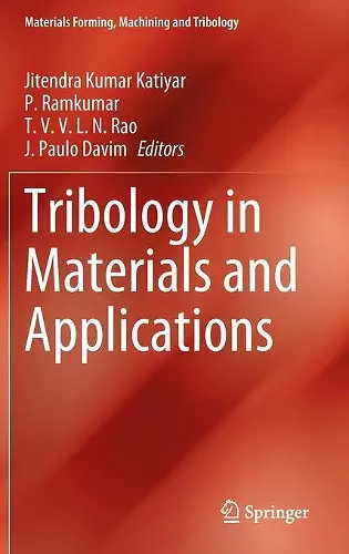 Tribology in Materials and Applications cover
