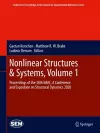 Nonlinear Structures & Systems, Volume 1 cover