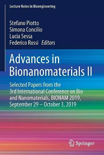 Advances in Bionanomaterials II cover