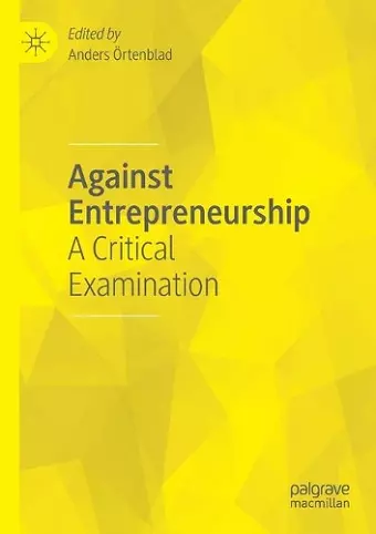 Against Entrepreneurship cover