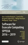 Software for Exascale Computing - SPPEXA 2016-2019 cover