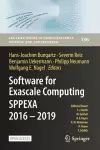 Software for Exascale Computing - SPPEXA 2016-2019 cover