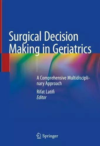 Surgical Decision Making in Geriatrics cover