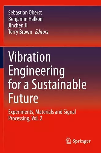 Vibration Engineering for a Sustainable Future cover