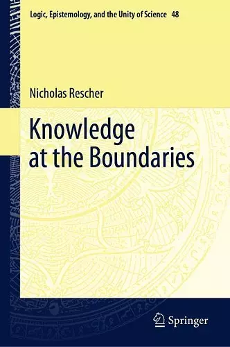 Knowledge at the Boundaries cover