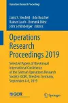 Operations Research Proceedings 2019 cover