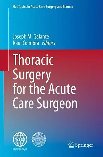 Thoracic Surgery for the Acute Care Surgeon cover