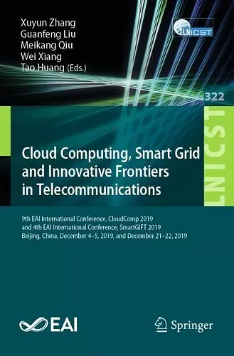 Cloud Computing, Smart Grid and Innovative Frontiers in Telecommunications cover