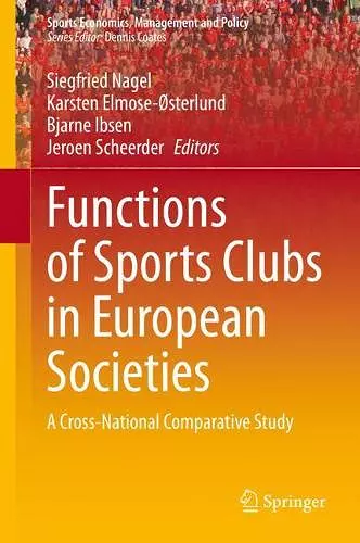 Functions of Sports Clubs in European Societies cover