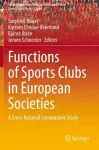 Functions of Sports Clubs in European Societies cover