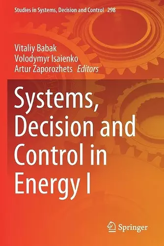 Systems, Decision and Control in Energy I cover