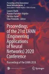 Proceedings of the 21st EANN (Engineering Applications of Neural Networks) 2020 Conference cover