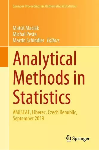 Analytical Methods in Statistics cover