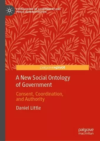 A New Social Ontology of Government cover