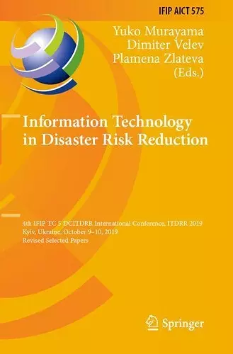 Information Technology in Disaster Risk Reduction cover