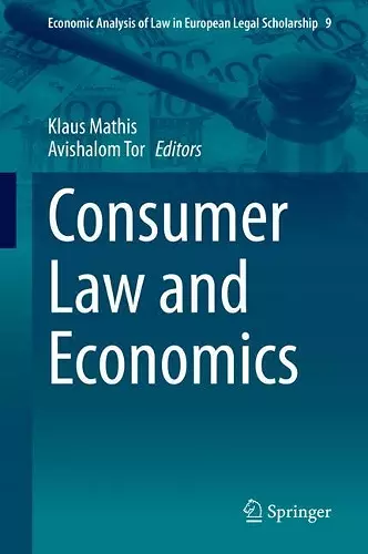 Consumer Law and Economics cover