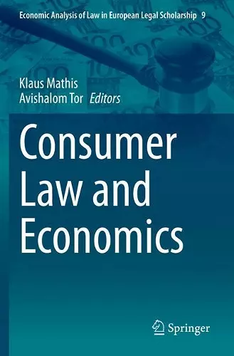 Consumer Law and Economics cover