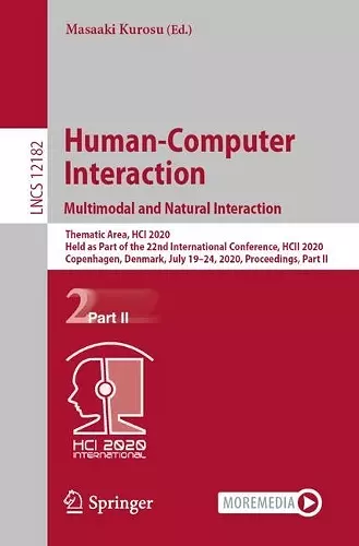 Human-Computer Interaction. Multimodal and Natural Interaction cover