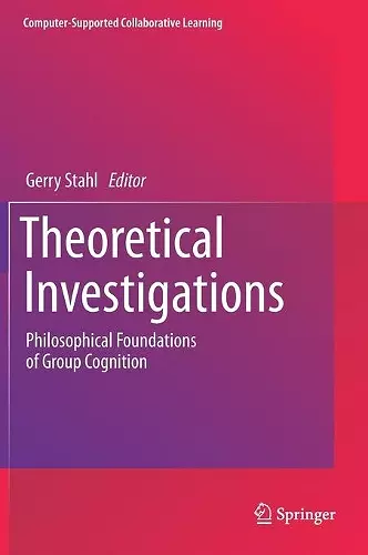 Theoretical Investigations cover