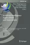 Artificial Intelligence Applications and Innovations cover