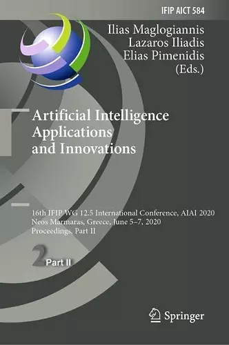 Artificial Intelligence Applications and Innovations cover