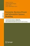 Enterprise, Business-Process and Information Systems Modeling cover
