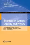 Information Systems Security and Privacy cover