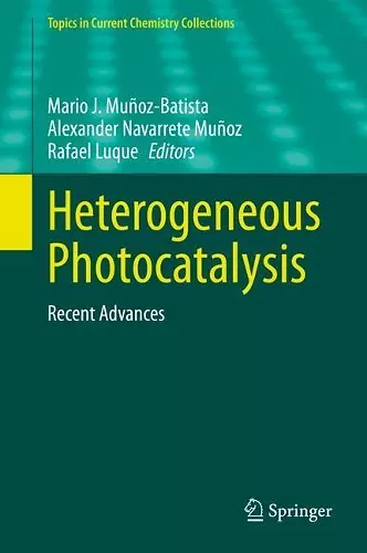 Heterogeneous Photocatalysis cover