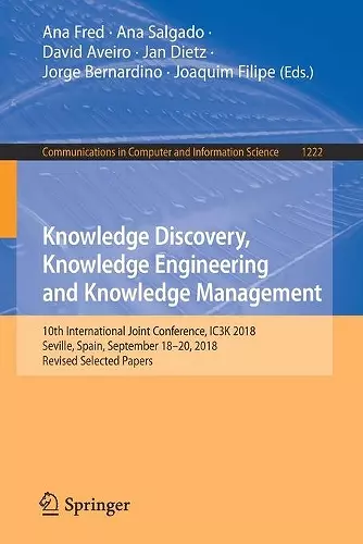 Knowledge Discovery, Knowledge Engineering and Knowledge Management cover